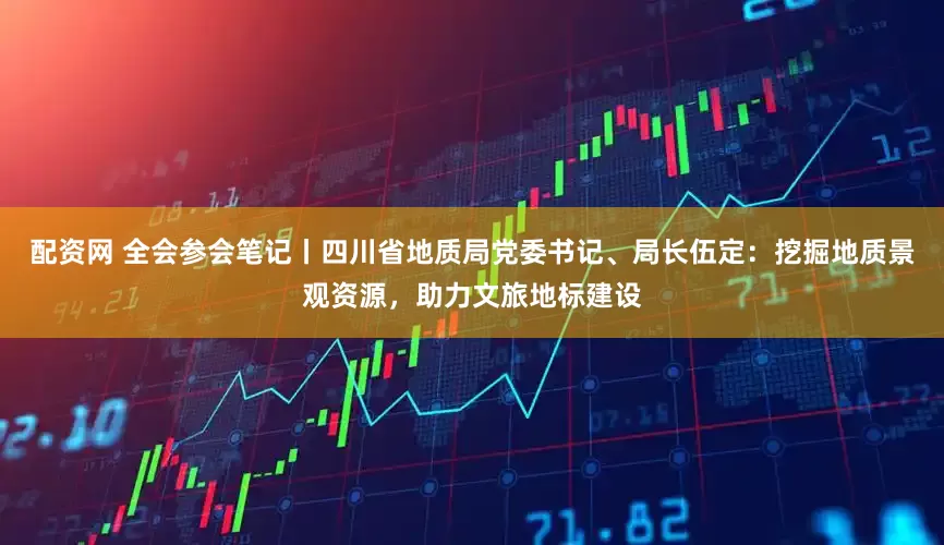 配资网 全会参会笔记丨四川省地质局党委书记、局长伍定：挖掘地质景观资源，助力文旅地标建设