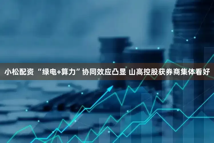 小松配资 “绿电+算力”协同效应凸显 山高控股获券商集体看好